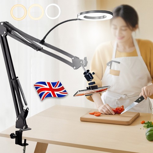 Overhead phone mount with - mount, ring