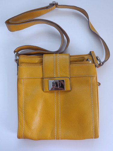 Tignanello mustard crossbody - tignanello,