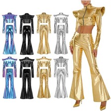 Womens 2 Piece Metallic Rave