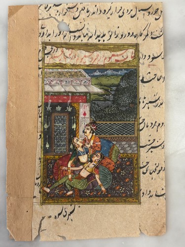 Indian rajasthani miniature - rajasthani,