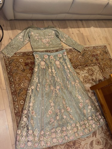 Women green embroidered - green,