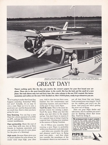 1967 piper cherokee - piper,