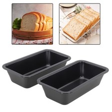 2X SMALL 6INCH LOAF TIN BAKING