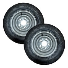 2 x 195/55 R10 Trailer Tyre on