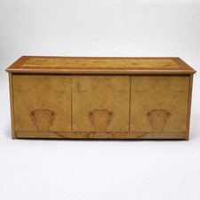 Birdseye Maple Executive Boardroom Sideboard Lockable Doors FREE UK Delivery*