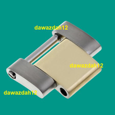 1x Silver & Gold Spare Link fits ROLEX GMT MASTER II SUBMARINER DAYTONA 16mm