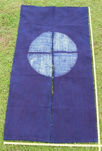 Vintage japanese shibori - vintage, noren