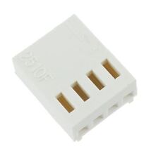 50 x 4-Way Straight PCB Crimp Housing 2.54mm (Molex KK Style)