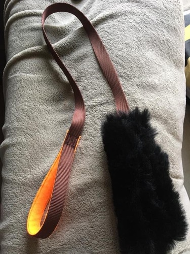 Sheepskin tug chaser - sheepskin,