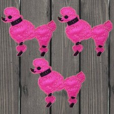 Mini Poodle Embroidered Patch