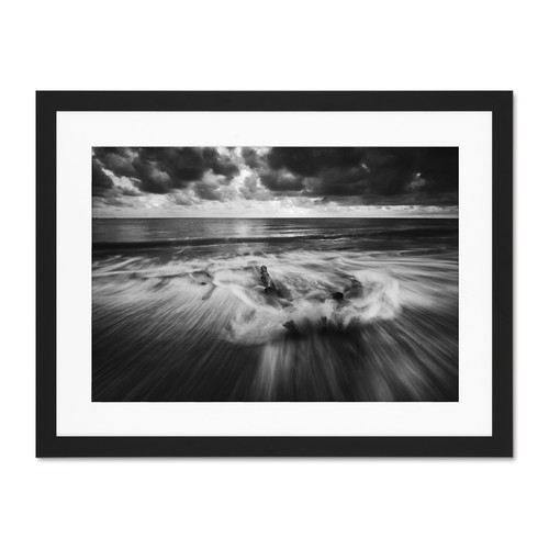 Driftwood breaking waves - driftwood,