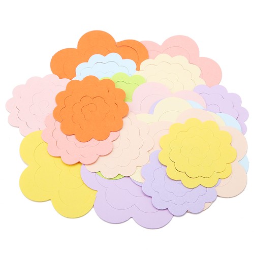 20pcs flower design colorful - 20pcs,