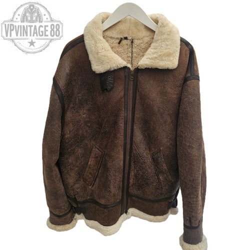Vintage aviator bomber - b-3,