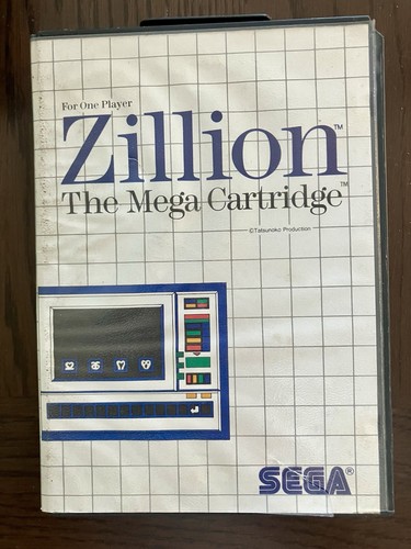 Zillion sega master system pal - zillion,