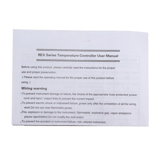 Rex c100 pid temp controller - pid,