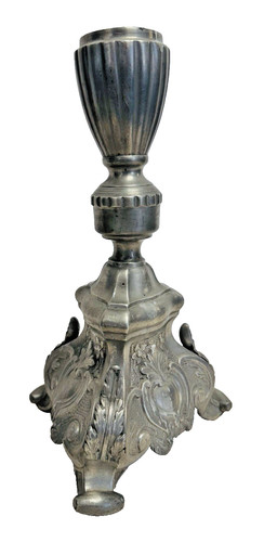Antique baroque pewter - pewter, altar