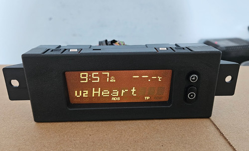 Vauxhall car radio display - radio,