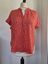 M&S Pure Linen Blouse UK 8