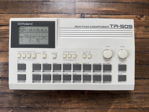 Roland 505 drum machine - tr-505, +