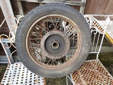 Old Vincent Rear Wheel