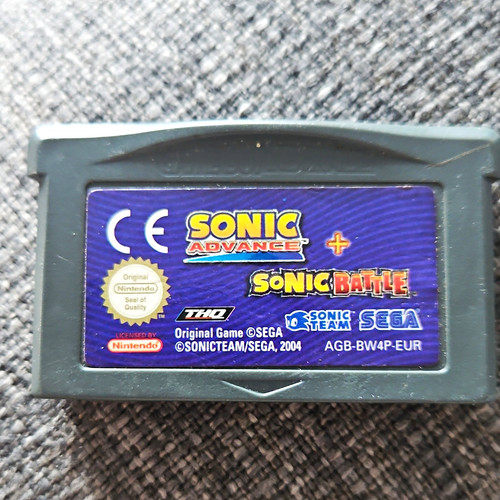 Sonic advance battles - sonic, +