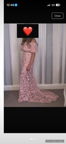 Off shoulder formal - off, dress