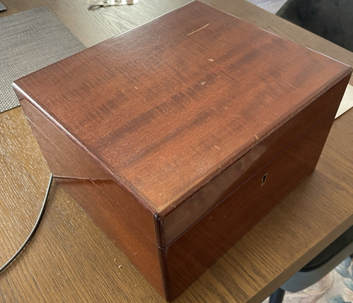 Dunhill wooden cigar humidor - dunhill,