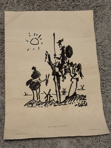 Pablo picasso don quixote - don,
