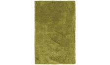 Noodle Plain Olive Shaggy Rug