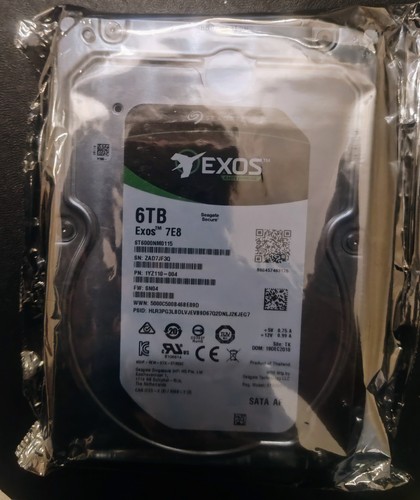 Seagate exos 7e8 6tb - exos,