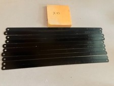 24tpi Hacksaw Blades X10 Carbon Steel Mechanical Engineering Silverline 456789