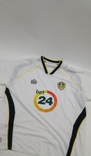 Leeds United Admiral Home Shirt 2006-07 XL Bet24 Sponsor Jersey