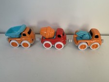 ELC Construction Vehicles x 3 Magnetic - Whizz World VGC
