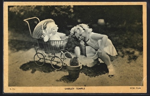 Postcard actress shirley - actress,