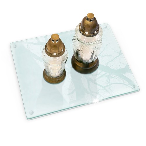 Decorative glass underlay - glass,