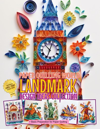 Paper quilling world - paper,