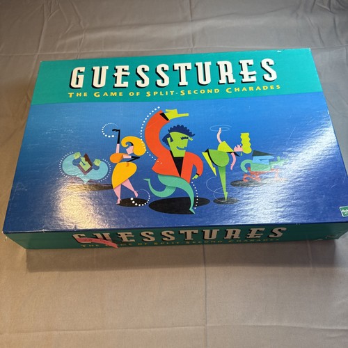 Vintage guesstures charades - guesstures,