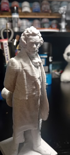 Beethoven ornament sculpture - beethoven,