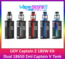 iJOY | Captain 2 180W Kit | Dual 18650 | 2ml Captain V Tank (Clearance NTBP)*