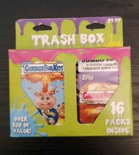 TOPPS GARBAGE PAIL KIDS TRASH PACK BOX WITH 16 PACKS CHROME 1 2014s2, BNS Jumbo