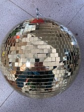 30CM Gold Mirror Ball (12″) with 10mm Facets B stock 001