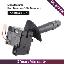 STEERING COLUMN INDICATOR LIGHT STALK SWITCH FOR RENAULT KANGOO CLIO 7701047255