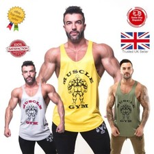 MUSCLE GYM Vests for Men UK