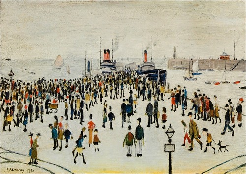 Lowry ferry framed wall - lowry,, ferry-
