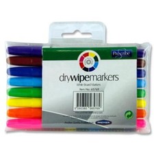 White Board Markers Dry Wipe
