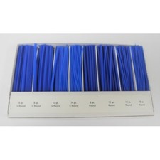 Round & Half-Round Blue Wax