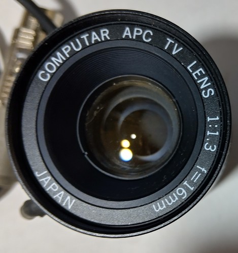 Lens computar 16mm f - computar, f/1.3