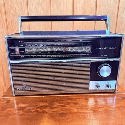 Vintage grundig yacht boy - vintage, am