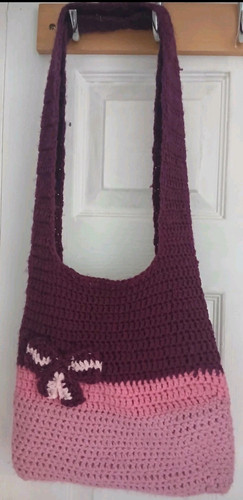 Handmade crochet colourblock - handmade,