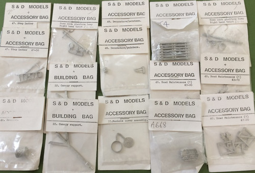 Gauge 7mm white metal - 7mm, d